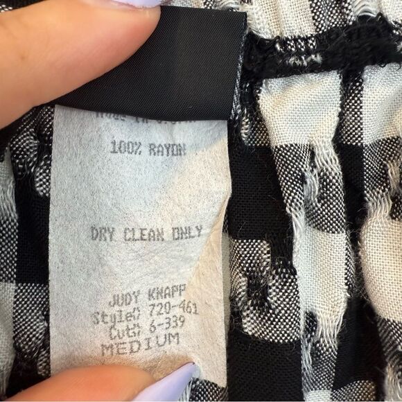 JUDY KNAPP | Vintage Gingham Shorts - Picture 4 of 10